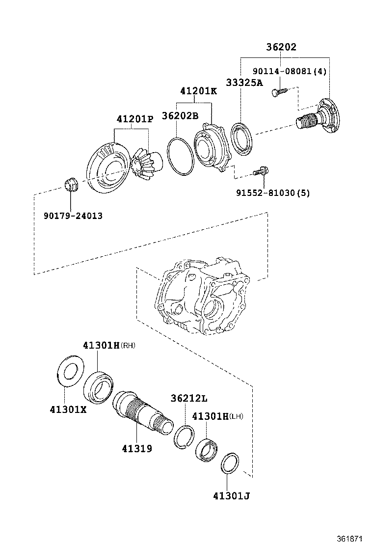  HARRIER |  TRANSFER GEAR