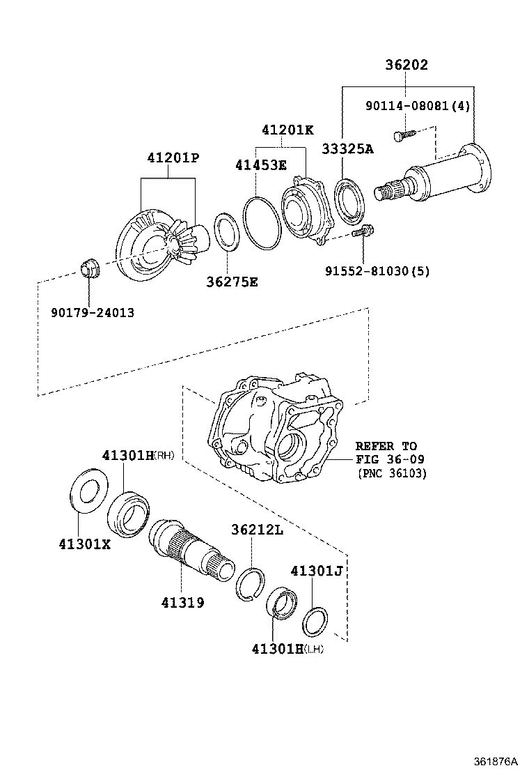  VITZ |  TRANSFER GEAR