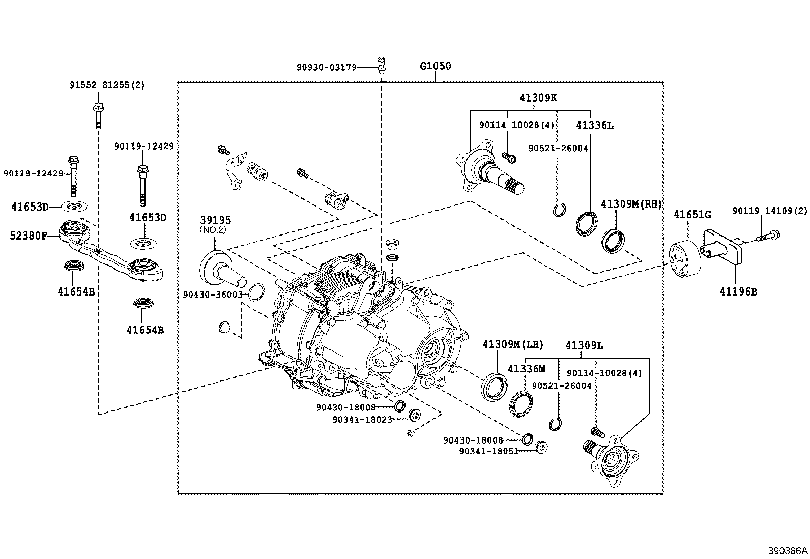  HARRIER |  TRANSAXLE ASSY HYBRID VEHICLE