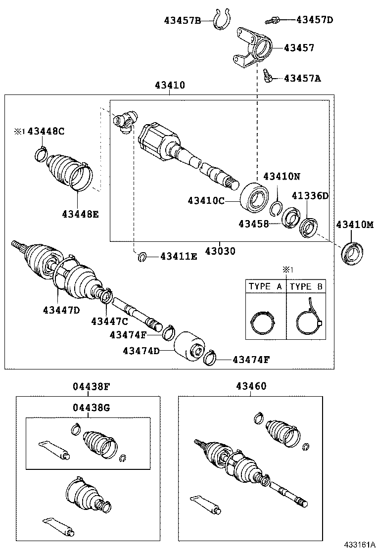  HARRIER |  FRONT DRIVE SHAFT