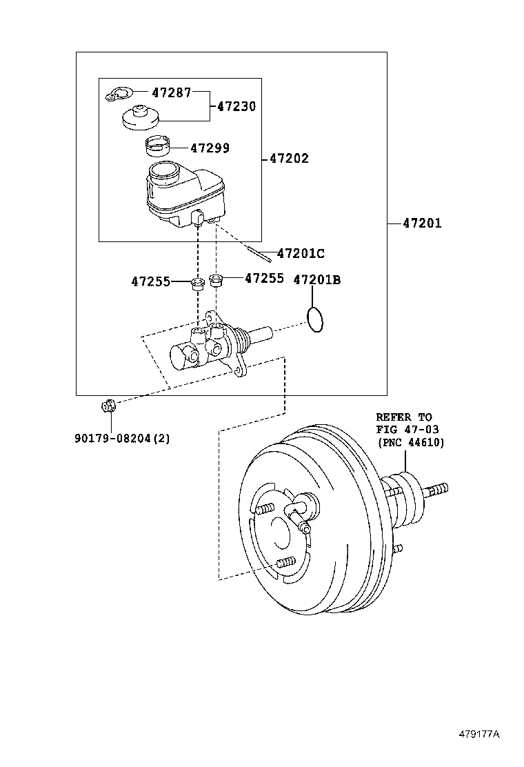  HARRIER |  BRAKE MASTER CYLINDER