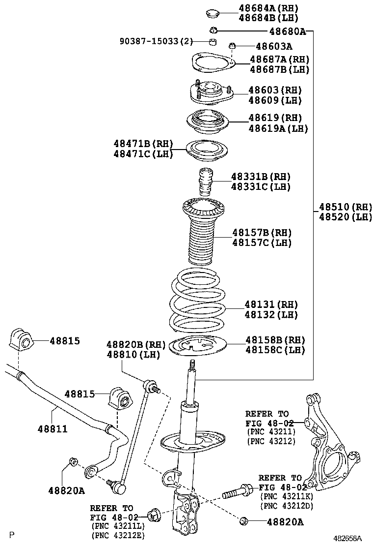  MARK X ZIO |  FRONT SPRING SHOCK ABSORBER