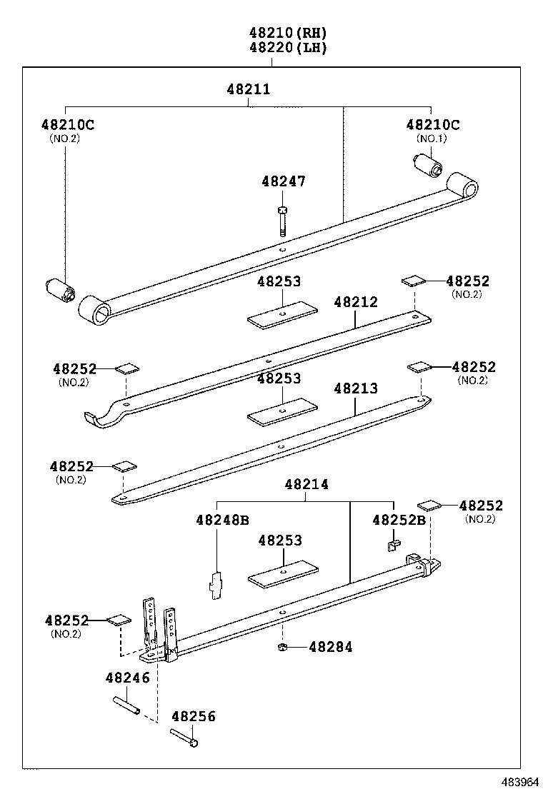  HIACE REGIUSACE |  REAR SPRING SHOCK ABSORBER
