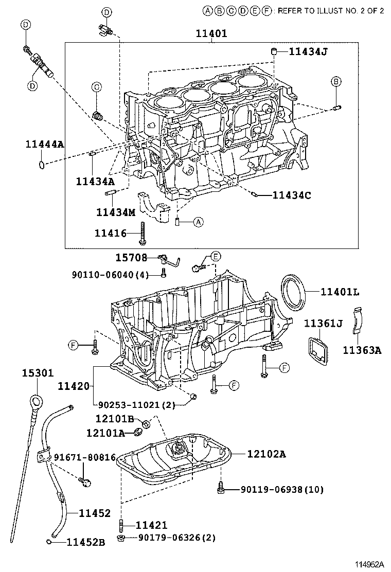  AVENSIS |  CYLINDER BLOCK