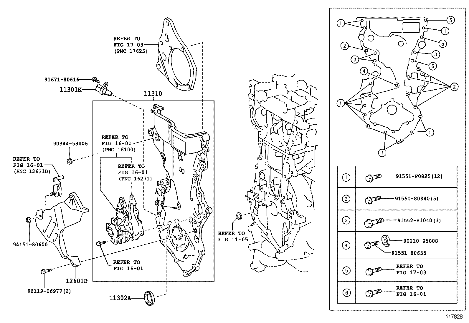  IQ |  TIMING GEAR COVER REAR END PLATE