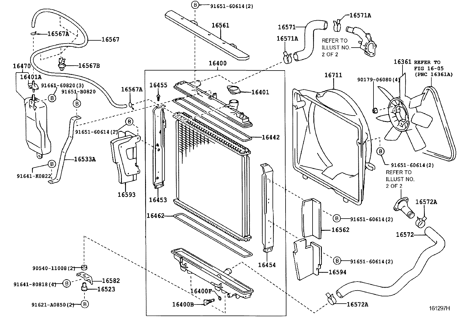  DYNA TOYOACE |  RADIATOR WATER OUTLET