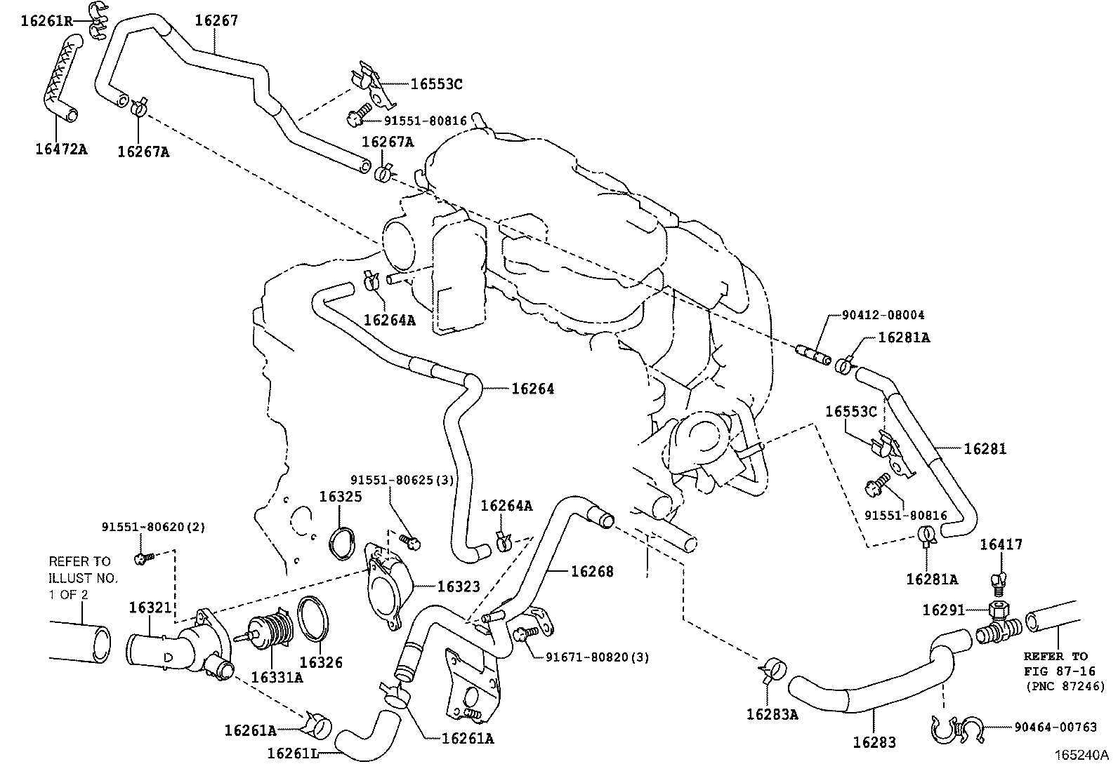  IQ |  RADIATOR WATER OUTLET