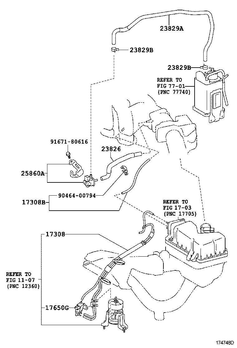  HARRIER |  VACUUM PIPING