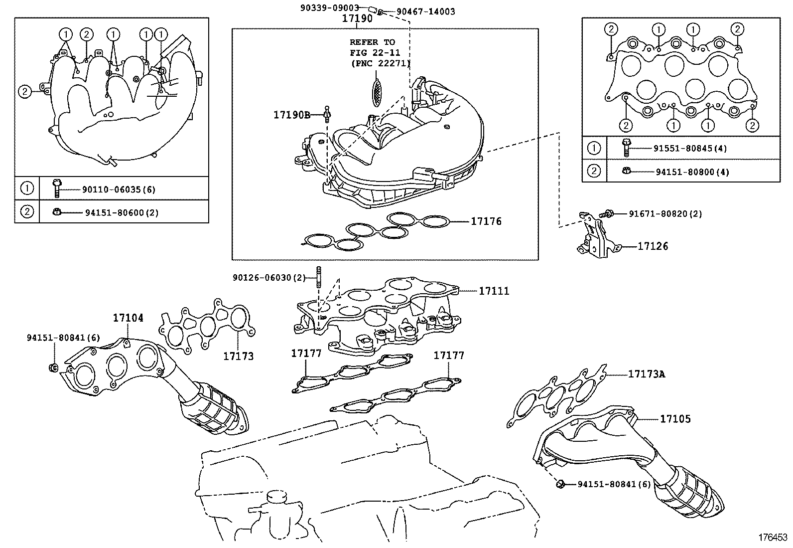  IS250C 350C |  MANIFOLD