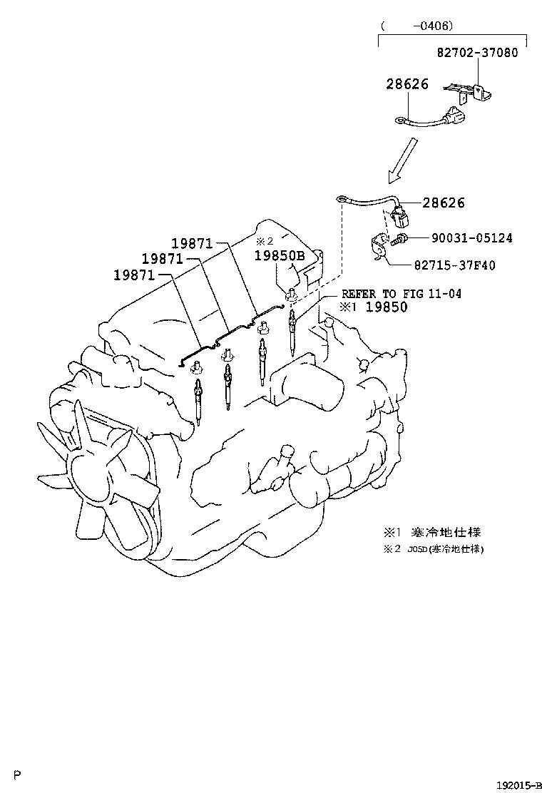  DYNA TOYOACE |  IGNITION COIL SPARK PLUG