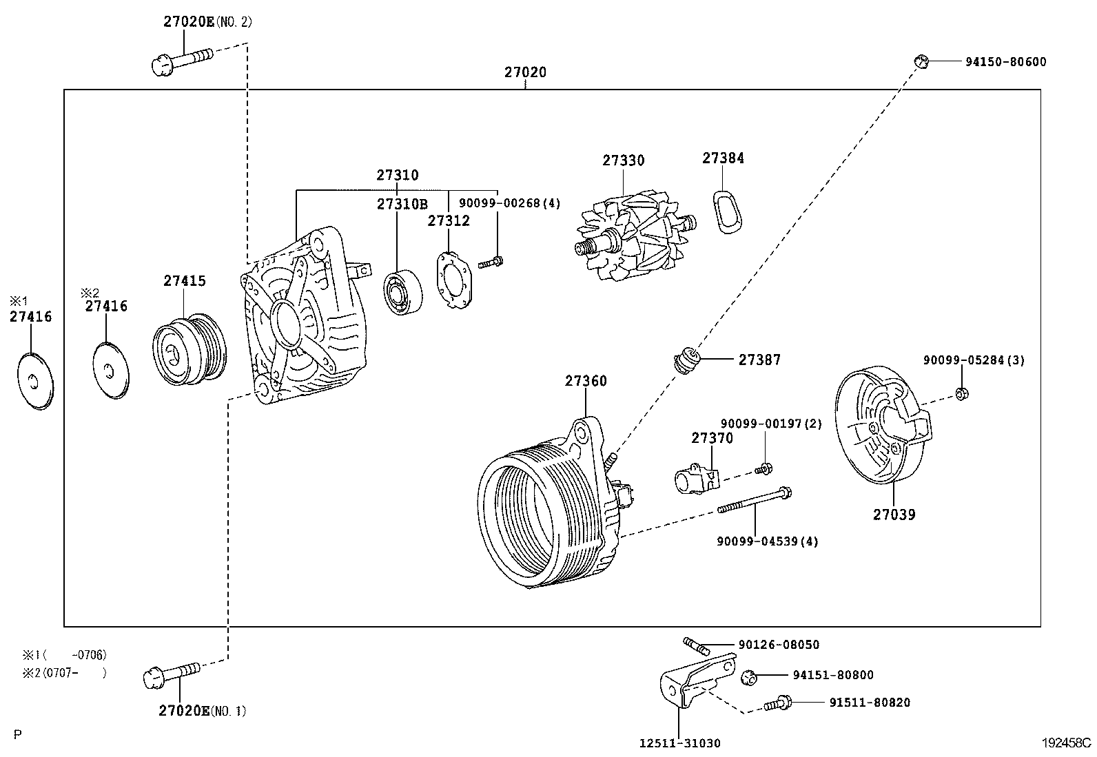  HARRIER |  ALTERNATOR