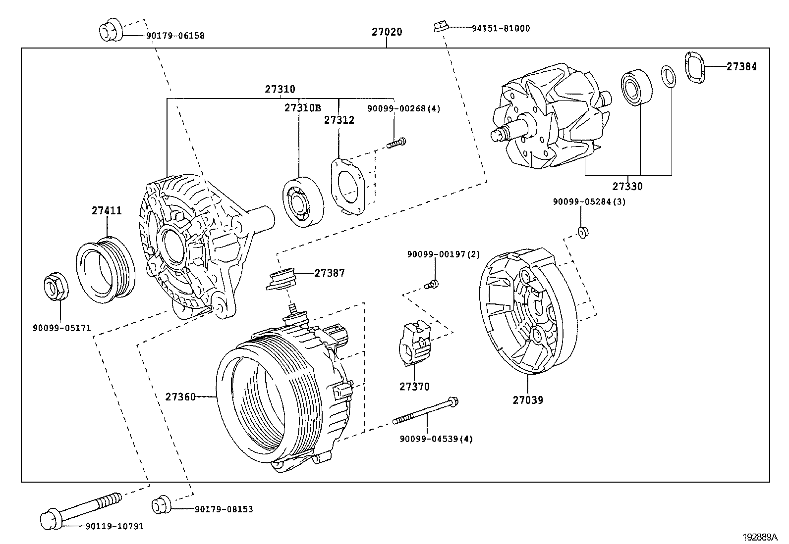  LAND CRUISER 200 202 |  ALTERNATOR