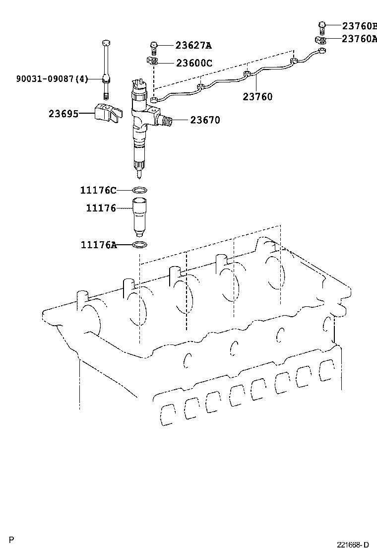  DYNA TOYOACE |  INJECTION NOZZLE