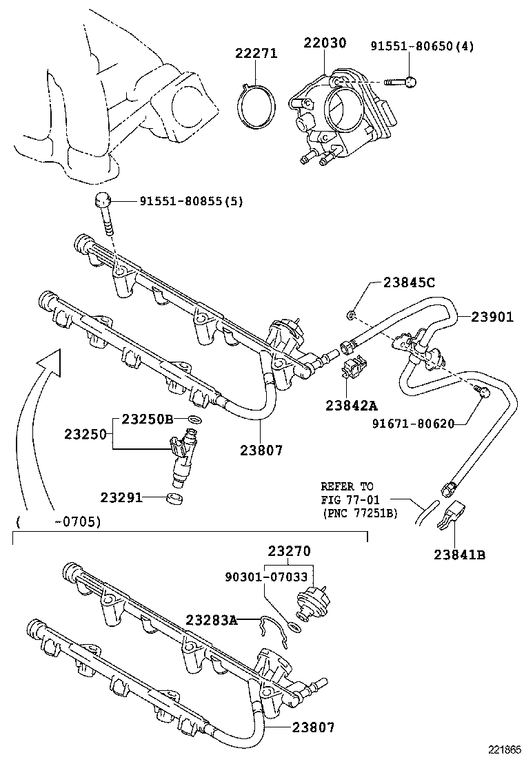  HARRIER |  FUEL INJECTION SYSTEM