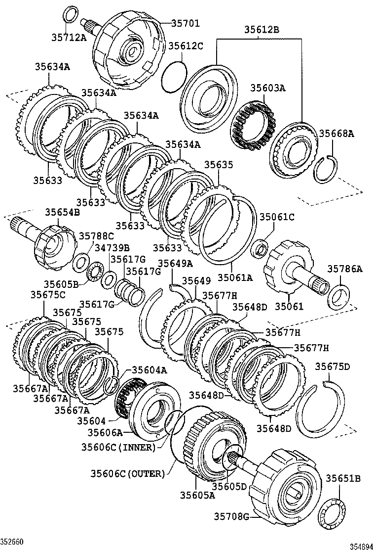  ISIS |  BRAKE BAND MULTIPLE DISC CLUTCH ATM