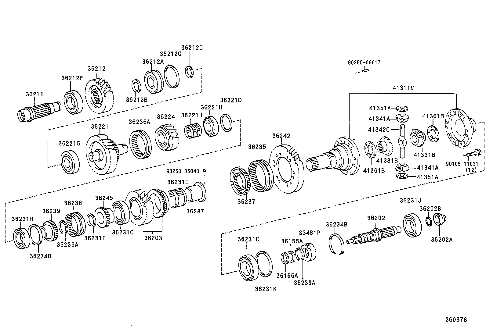  COASTER |  TRANSFER GEAR