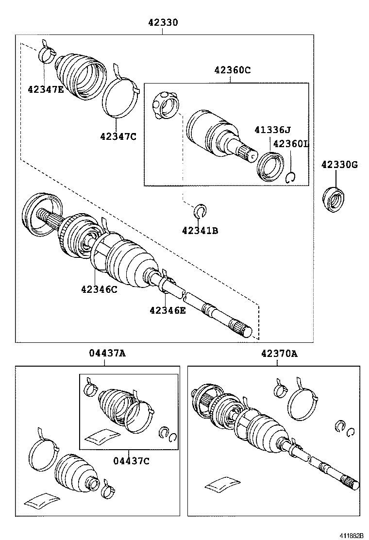  SIENTA |  REAR AXLE SHAFT HUB