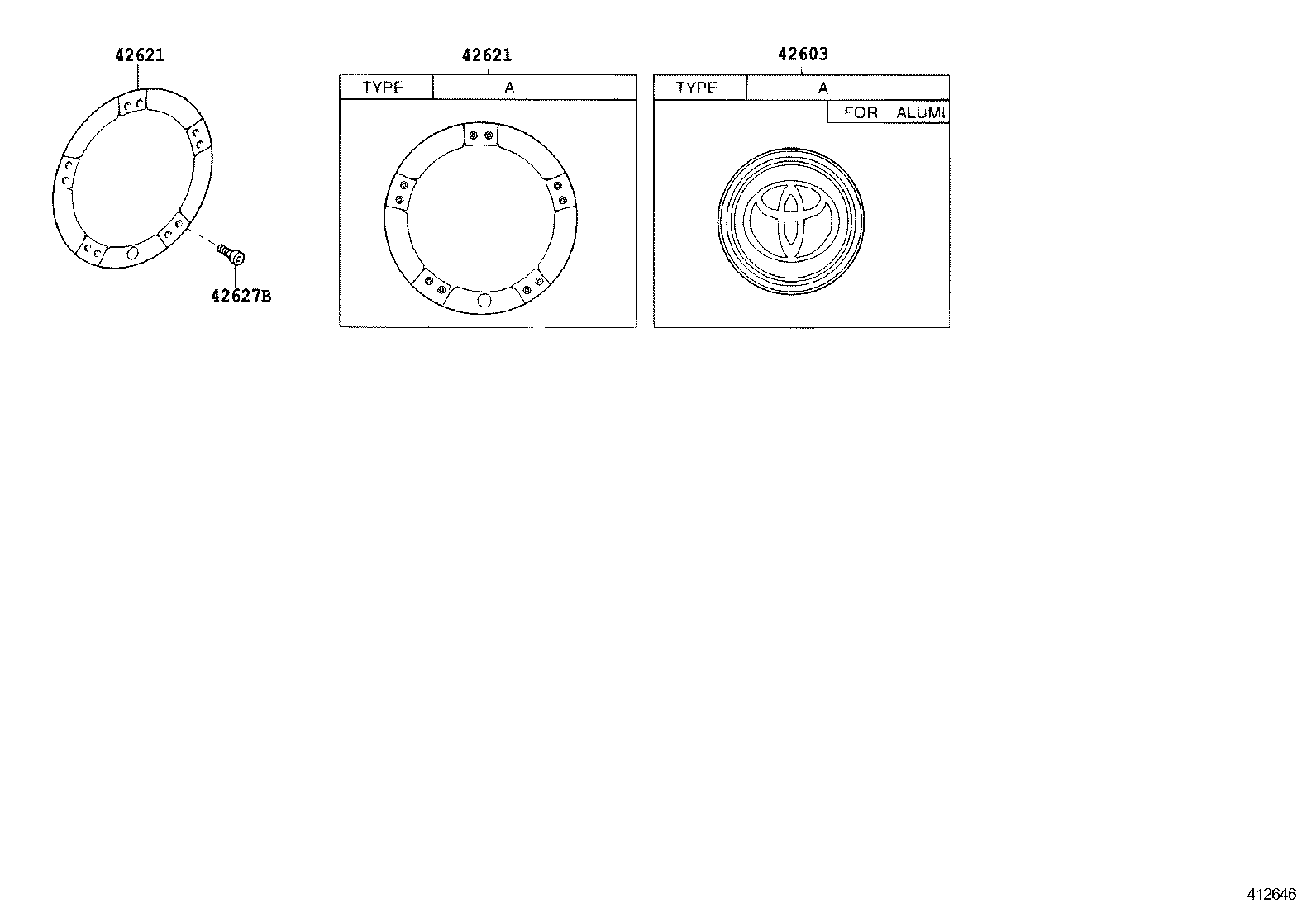  HARRIER |  DISC WHEEL WHEEL CAP