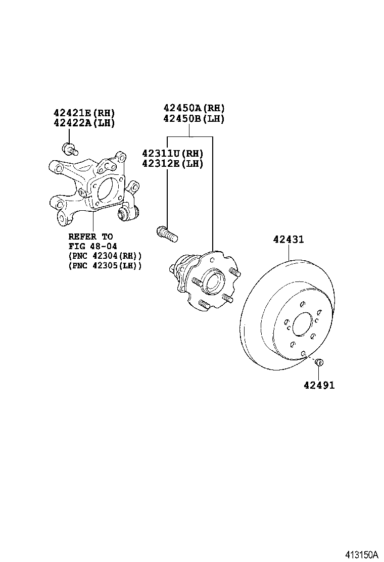  SAI |  REAR AXLE SHAFT HUB