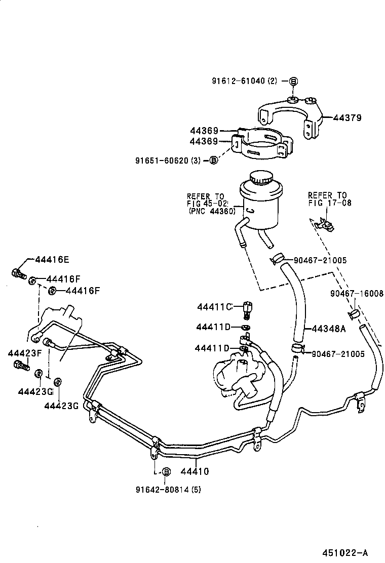  COASTER |  POWER STEERING TUBE