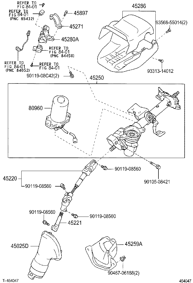  ISIS |  STEERING COLUMN SHAFT