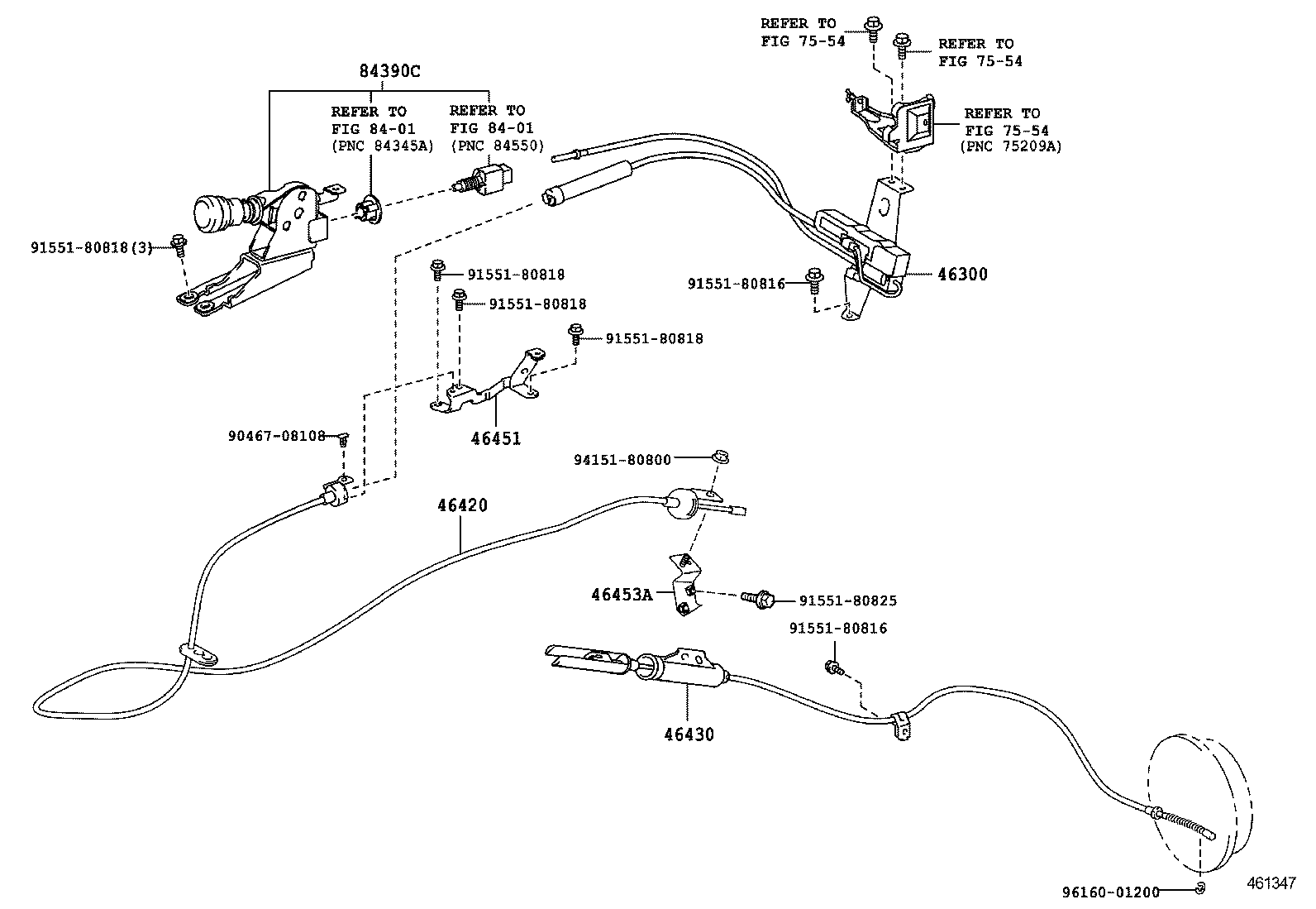  DYNA TOYOACE |  PARKING BRAKE CABLE