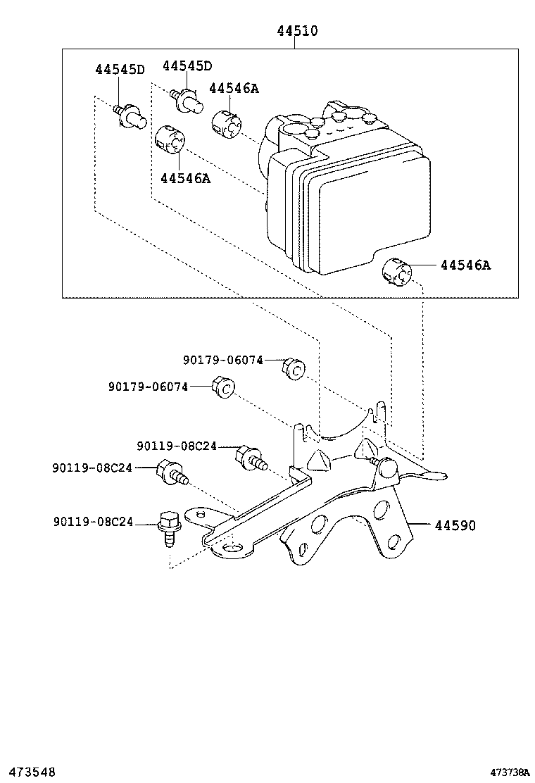  SIENTA |  BRAKE TUBE CLAMP