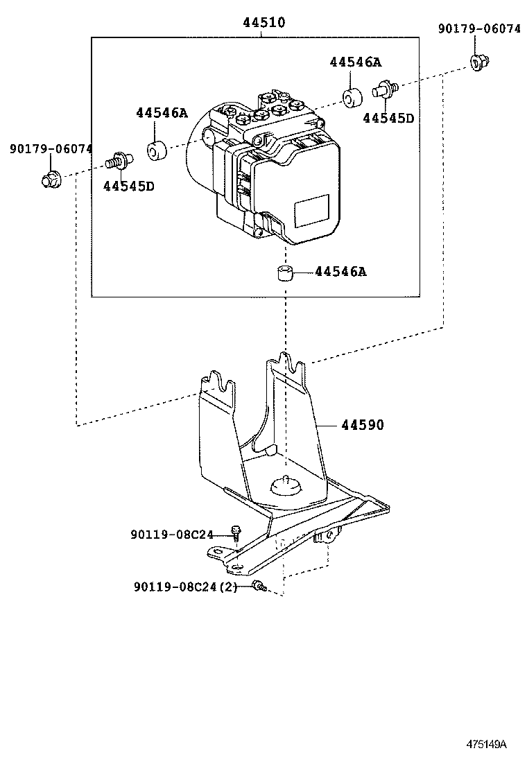  SIENTA |  BRAKE TUBE CLAMP