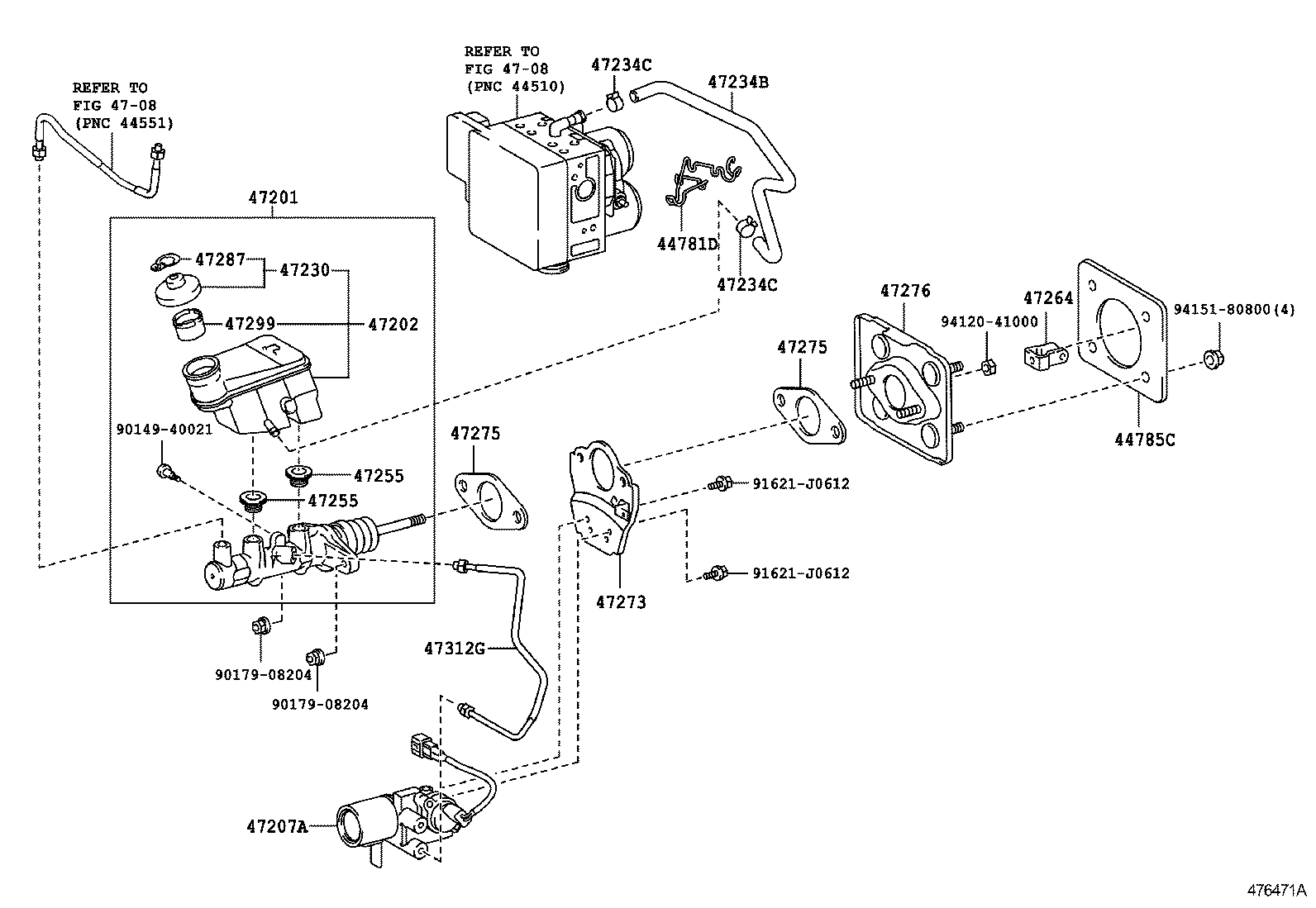  CROWN |  BRAKE MASTER CYLINDER