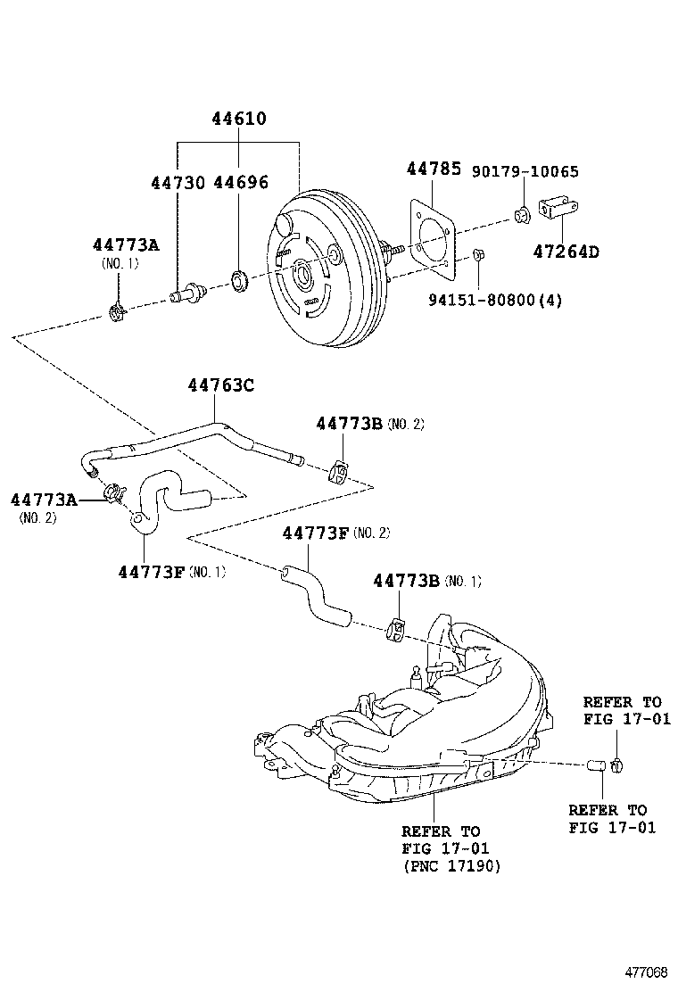  MARK X |  BRAKE BOOSTER VACUUM TUBE