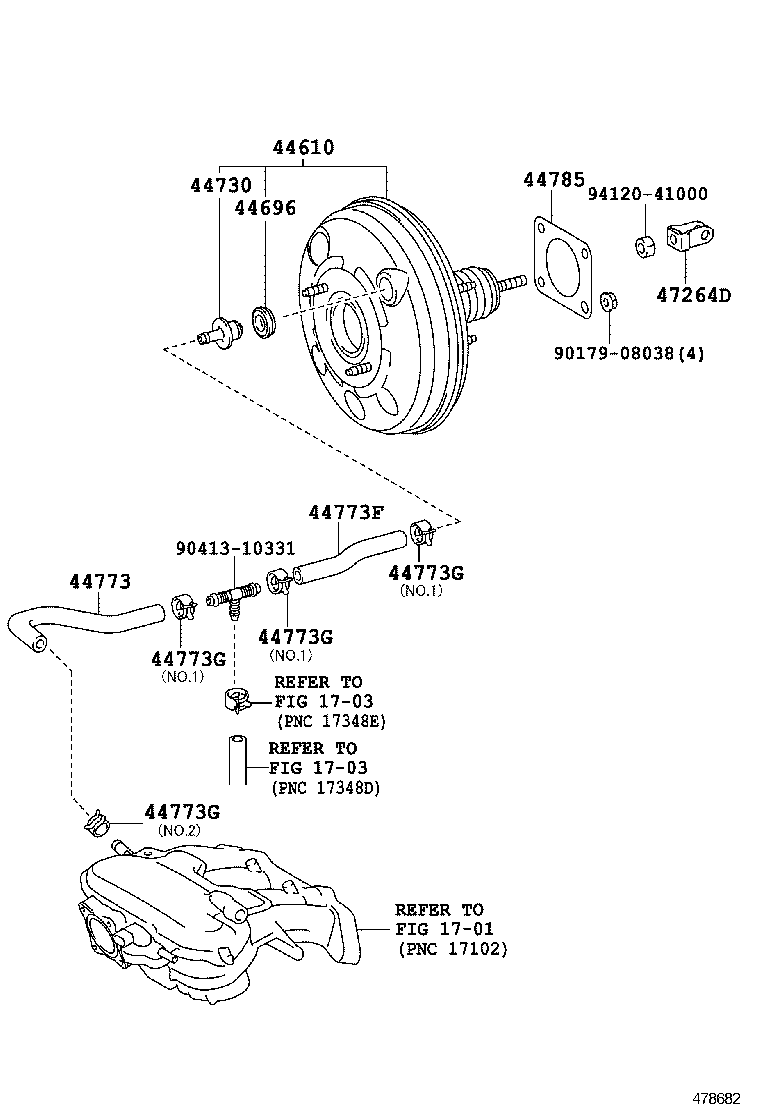  IQ |  BRAKE BOOSTER VACUUM TUBE