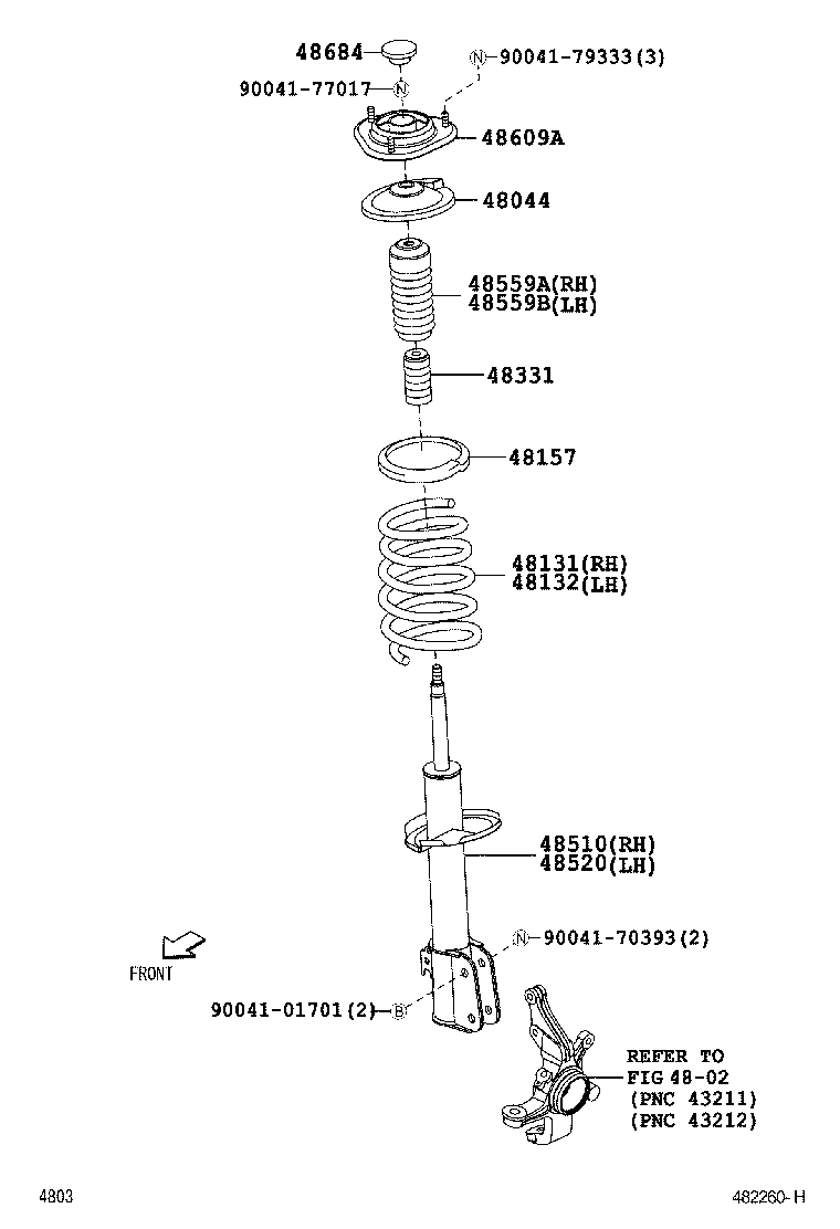  RUSH |  FRONT SPRING SHOCK ABSORBER