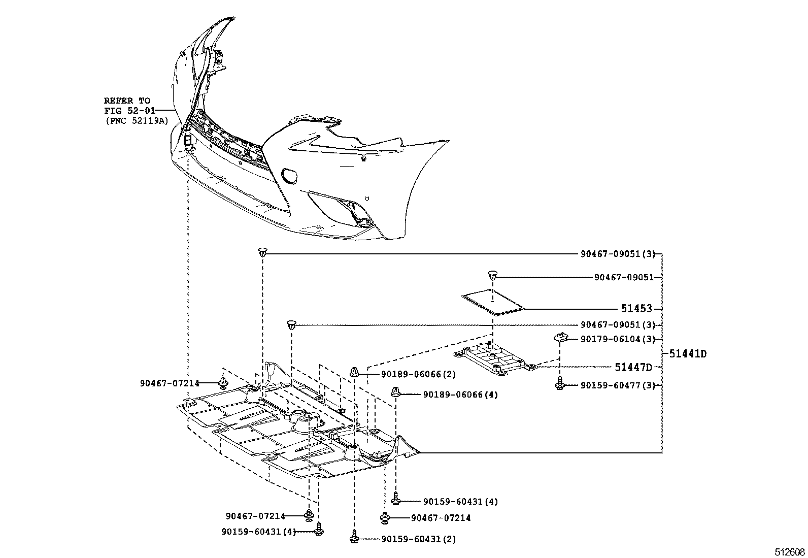  IS250 350 300H |  SUSPENSION CROSSMEMBER UNDER COVER