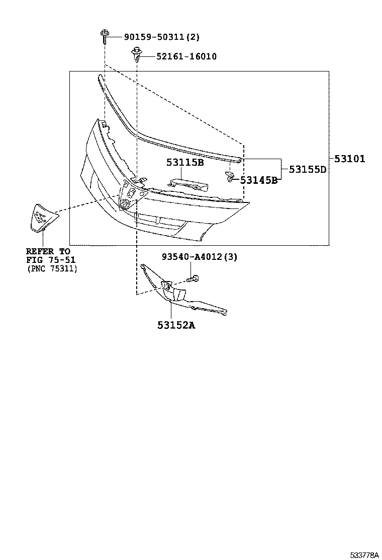  ESTIMA HYBRID |  RADIATOR GRILLE