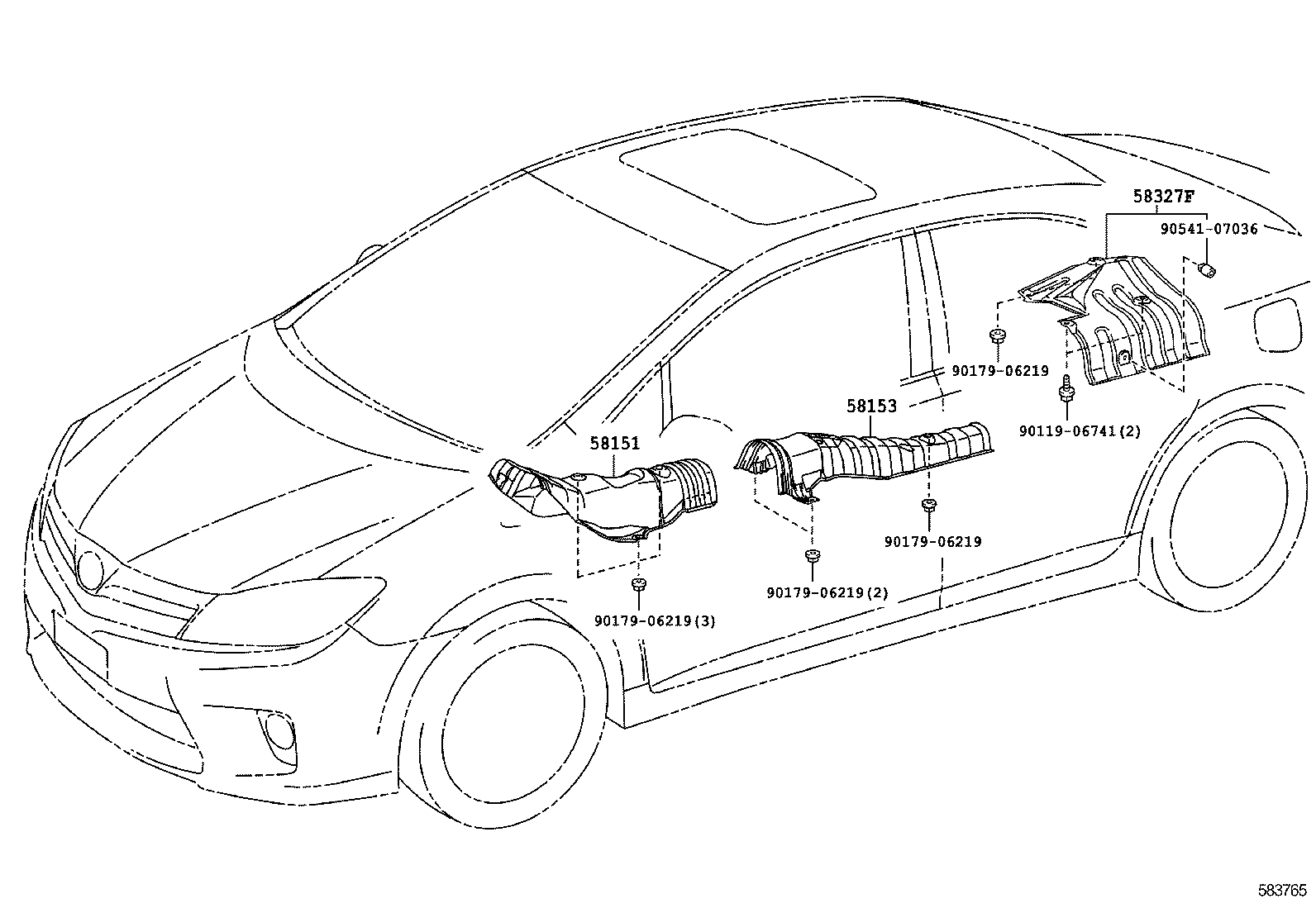  SAI |  FLOOR INSULATOR