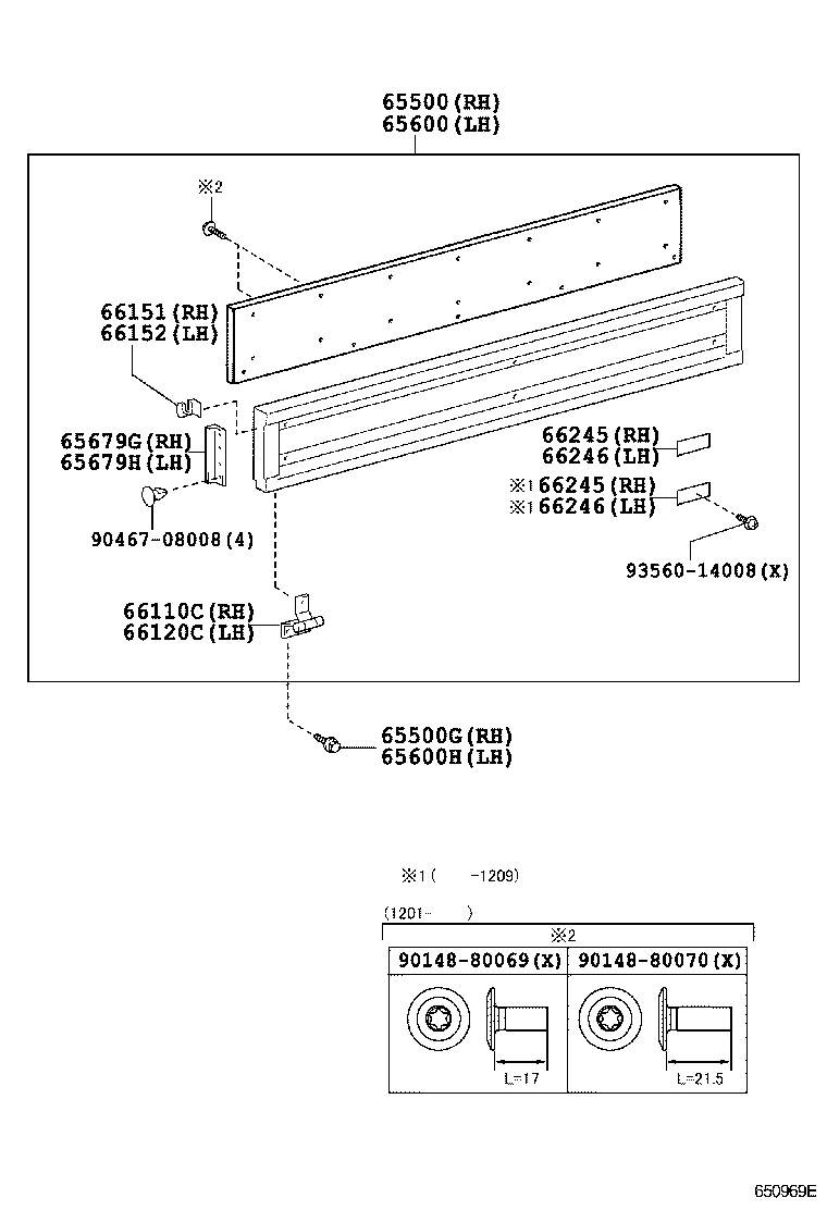  DYNA TOYOACE |  REAR BODY SIDE PANEL