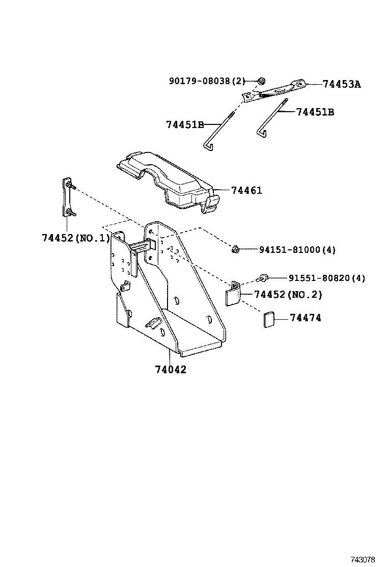  DYNA TOYOACE |  BATTERY CARRIER