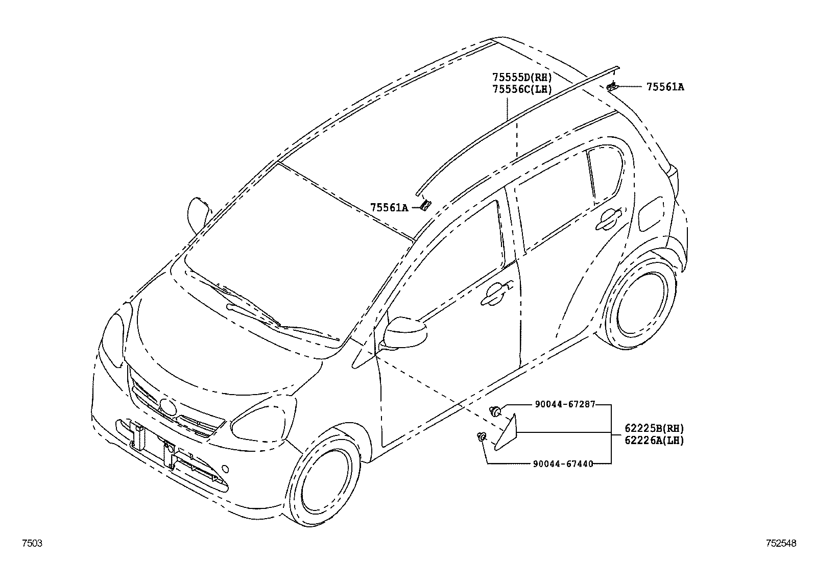  PIXIS EPOCH |  SIDE MOULDING