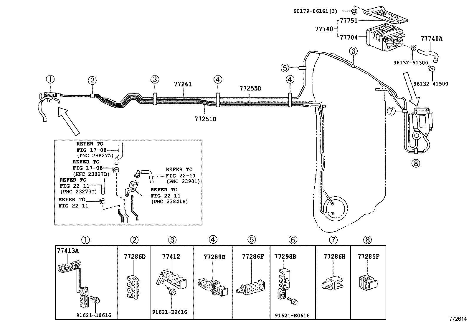  IS250C 350C |  FUEL TANK TUBE