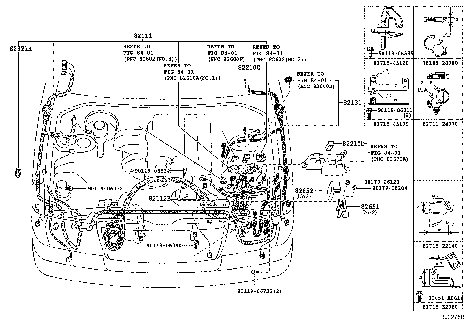  CROWN COMFORT SED |  WIRING CLAMP