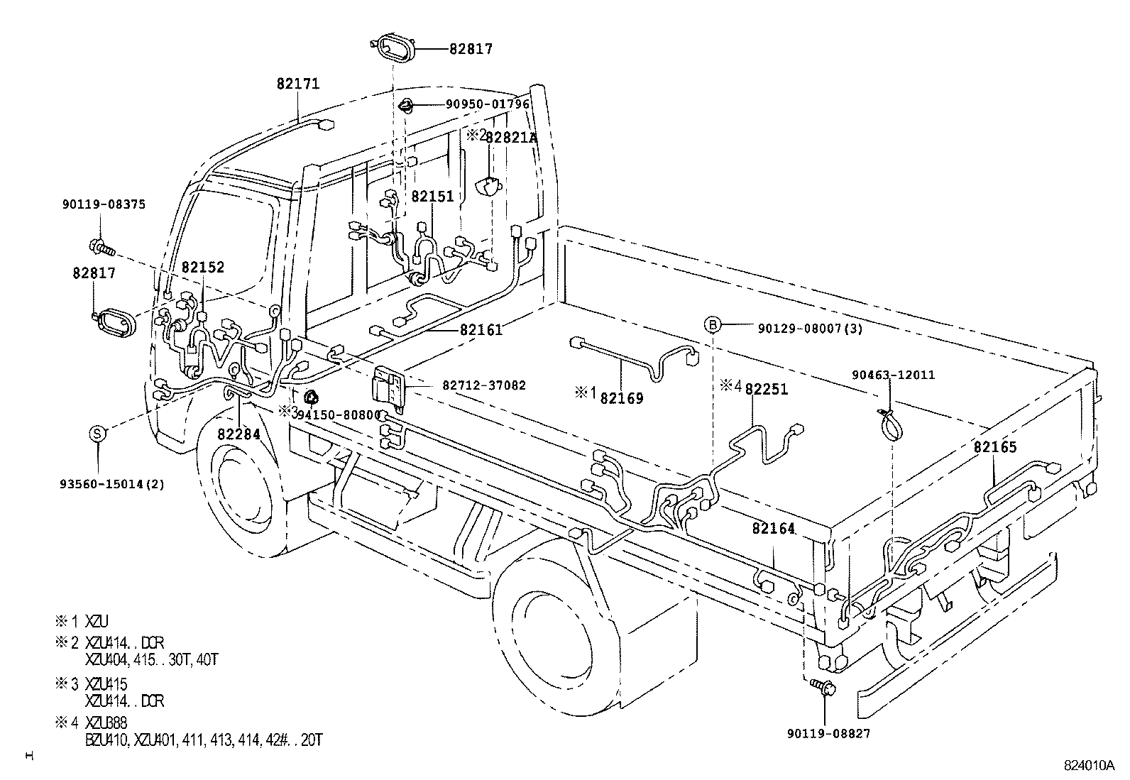  DYNA TOYOACE |  WIRING CLAMP