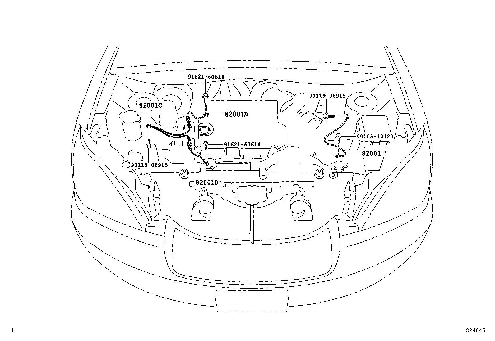  HARRIER |  WIRING CLAMP