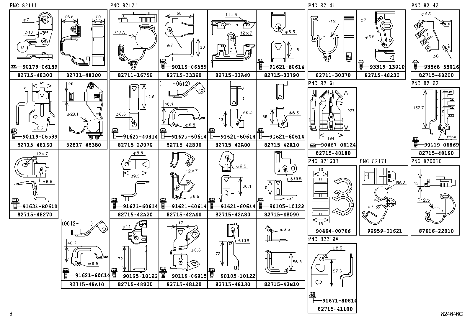  HARRIER |  WIRING CLAMP