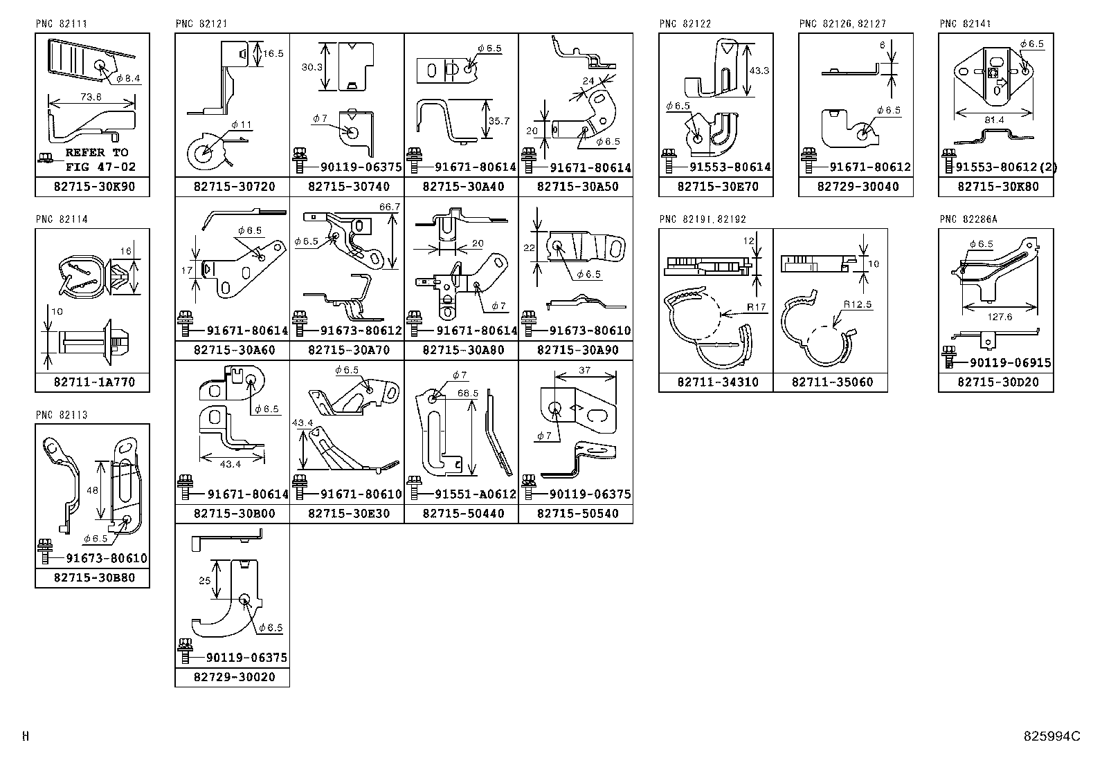  CROWN |  WIRING CLAMP