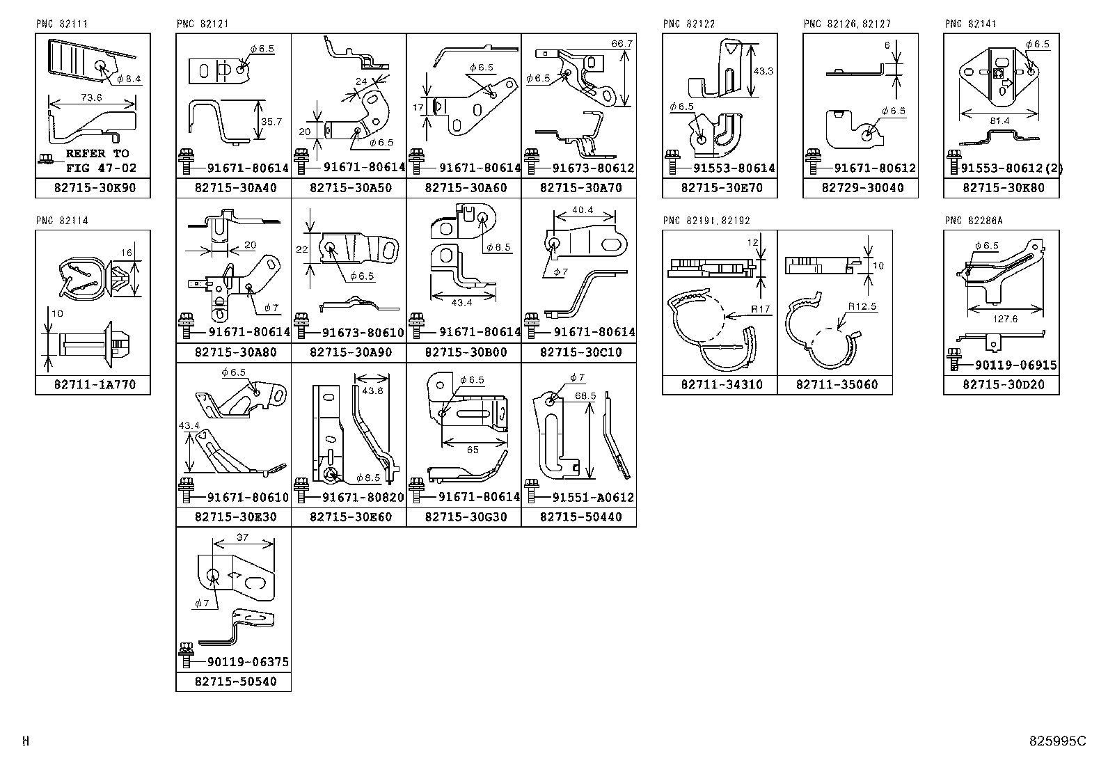  CROWN |  WIRING CLAMP