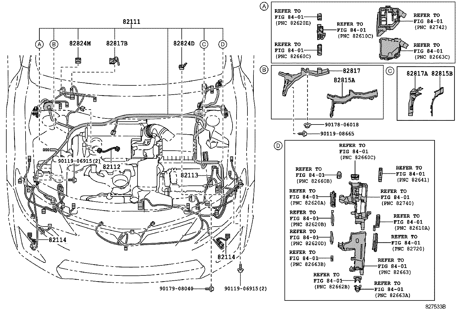  CAMRY HYBRID |  WIRING CLAMP