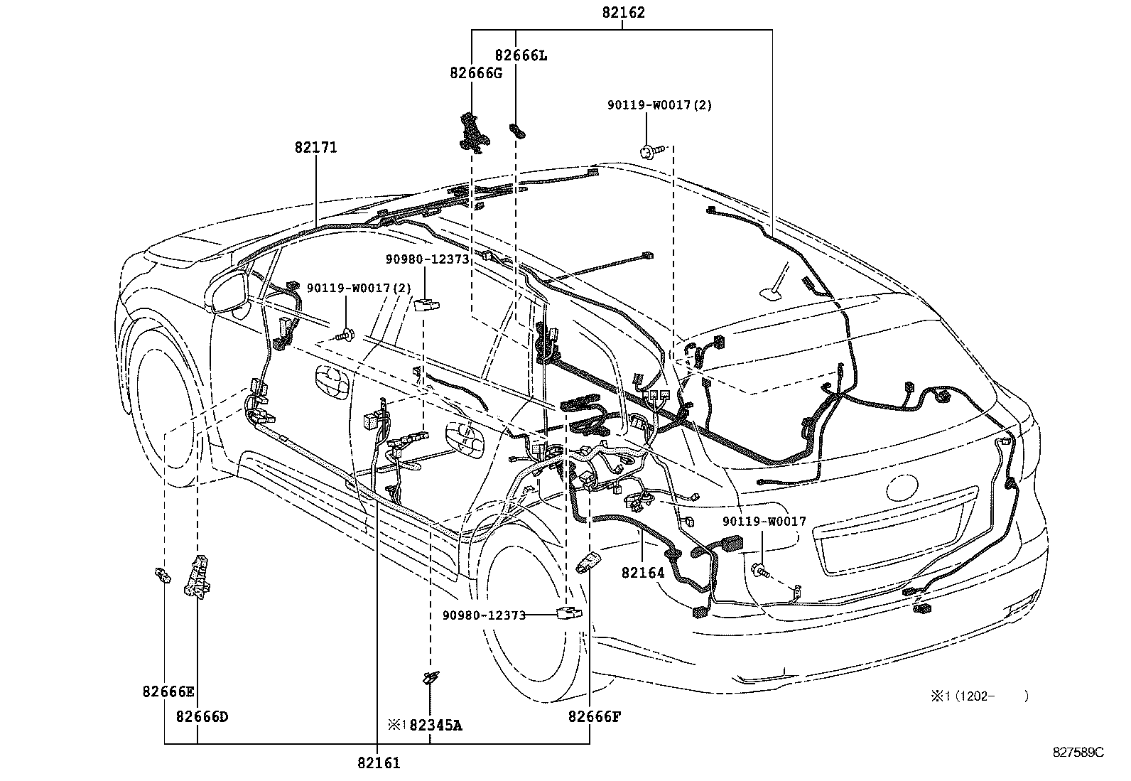  AVENSIS |  WIRING CLAMP