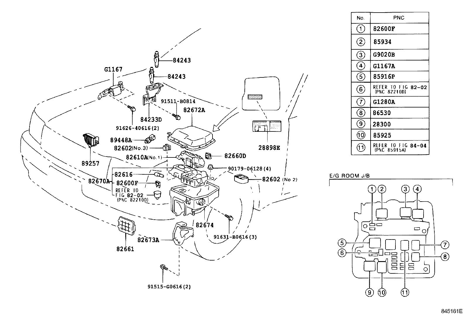  CROWN COMFORT SED |  SWITCH RELAY COMPUTER