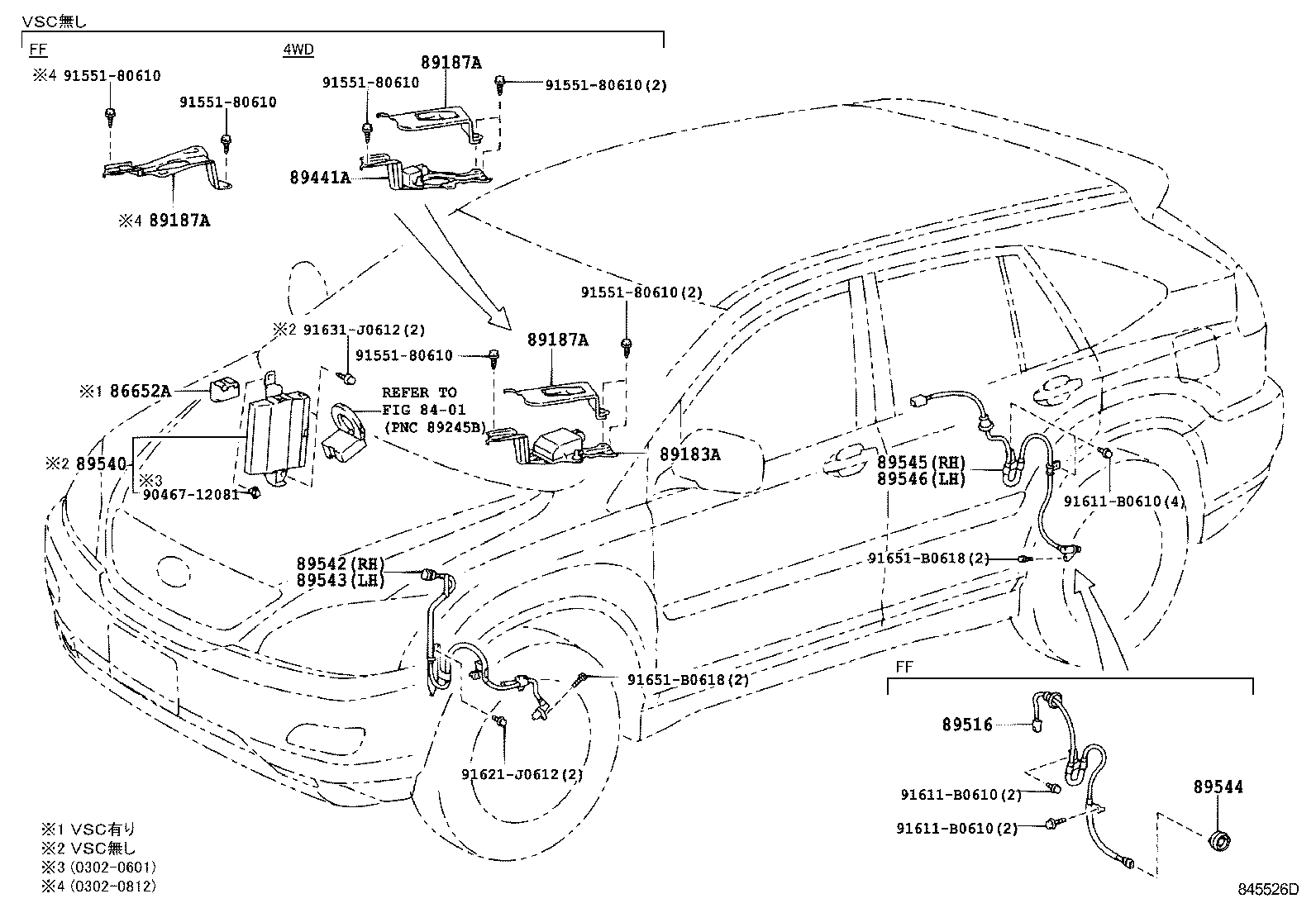  HARRIER |  ABS VSC