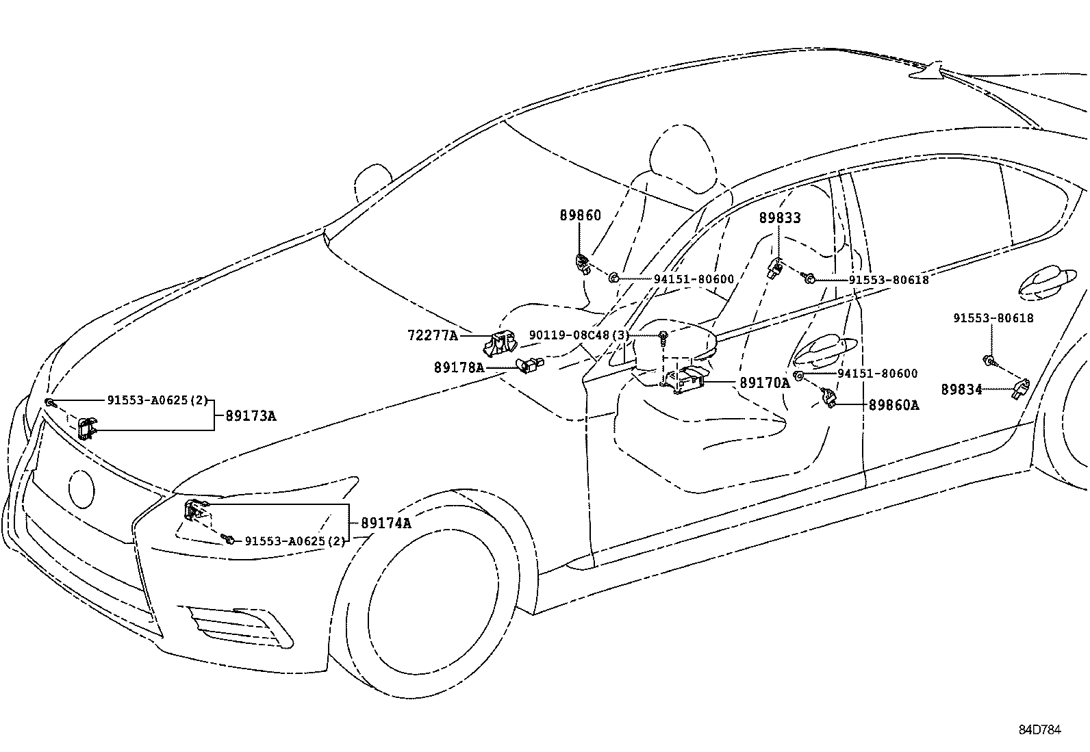  LS460 460L |  AIR BAG